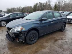 Nissan salvage cars for sale: 2016 Nissan Sentra s