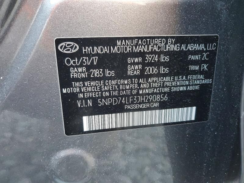 2018 Hyundai Elantra se