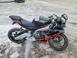 Salvage motorcycles for sale at Montreal Est, QC auction: 2024 Aprilia RS 660