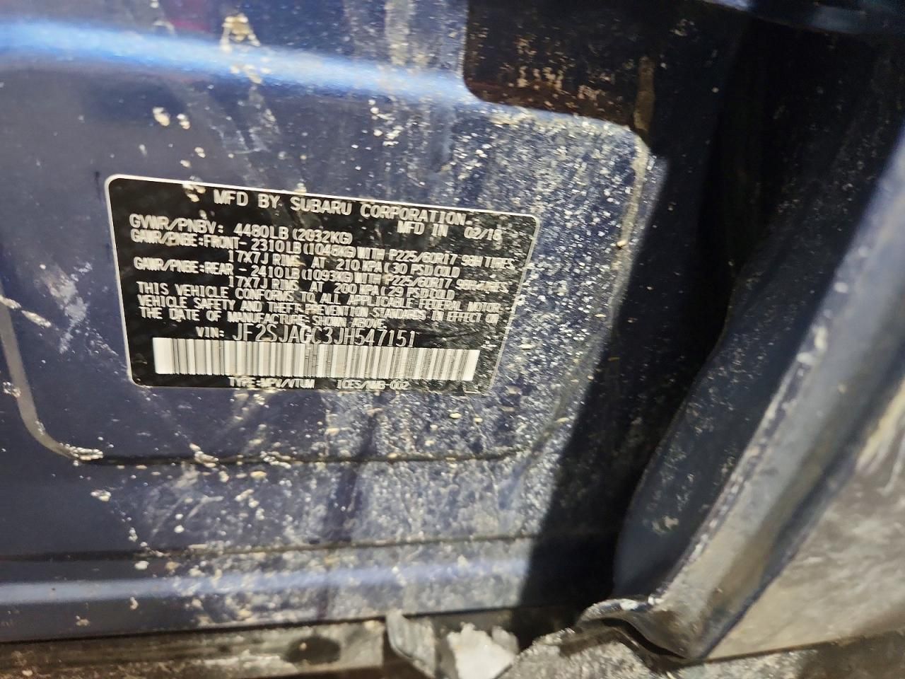 2018 Subaru Forester 2.5i Premium