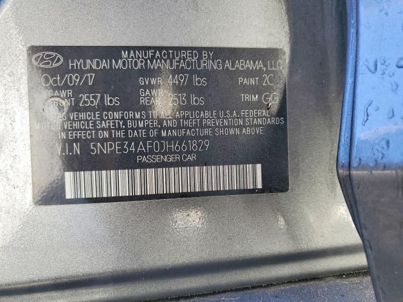 2018 Hyundai Sonata sel