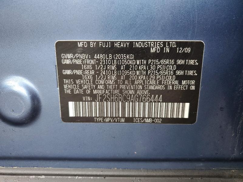 2010 Subaru Forester xs