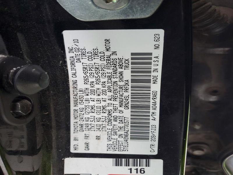 2010 Toyota Tacoma Double cab