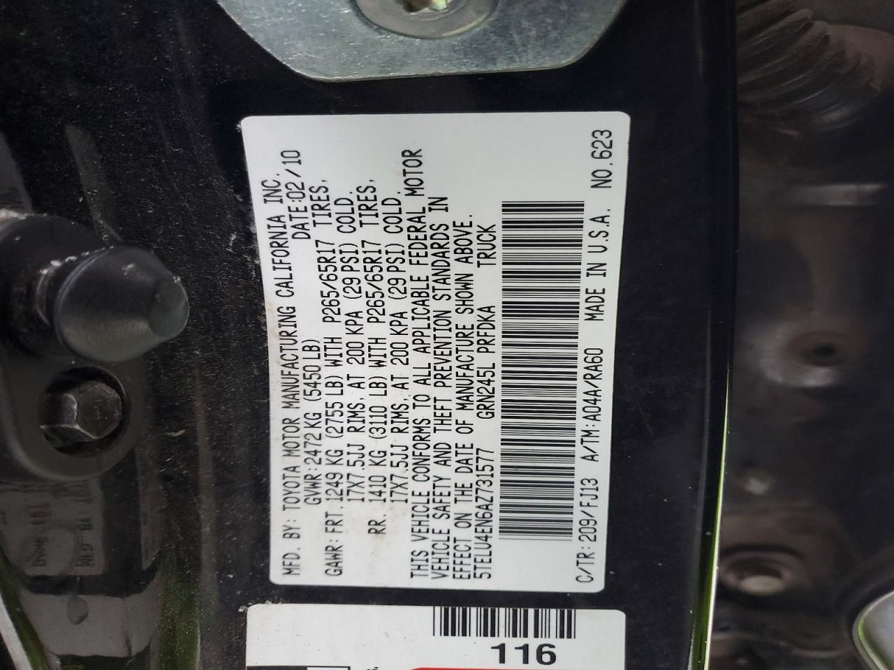 2010 Toyota Tacoma Double Cab