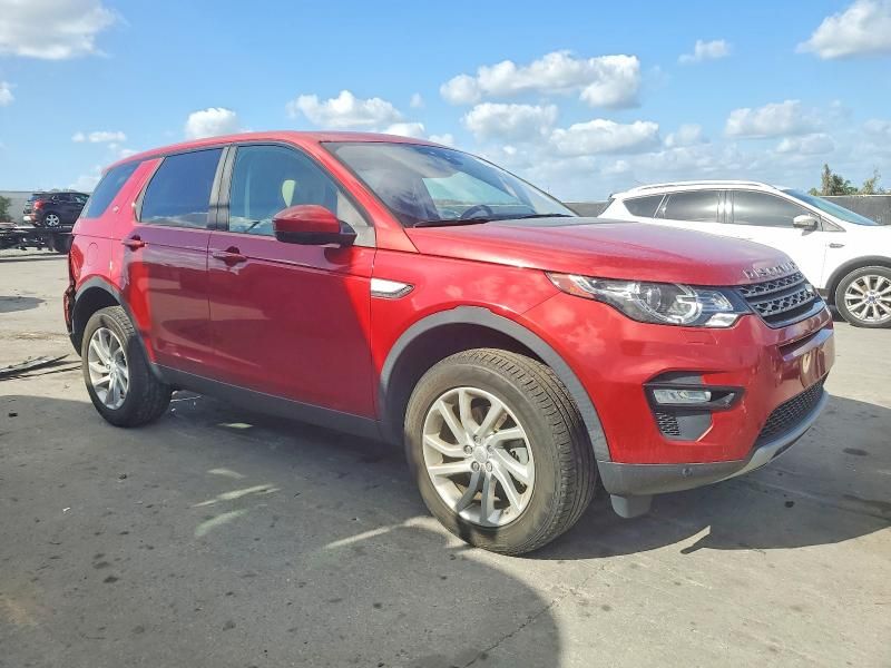 2018 Land Rover Discovery Sport hse