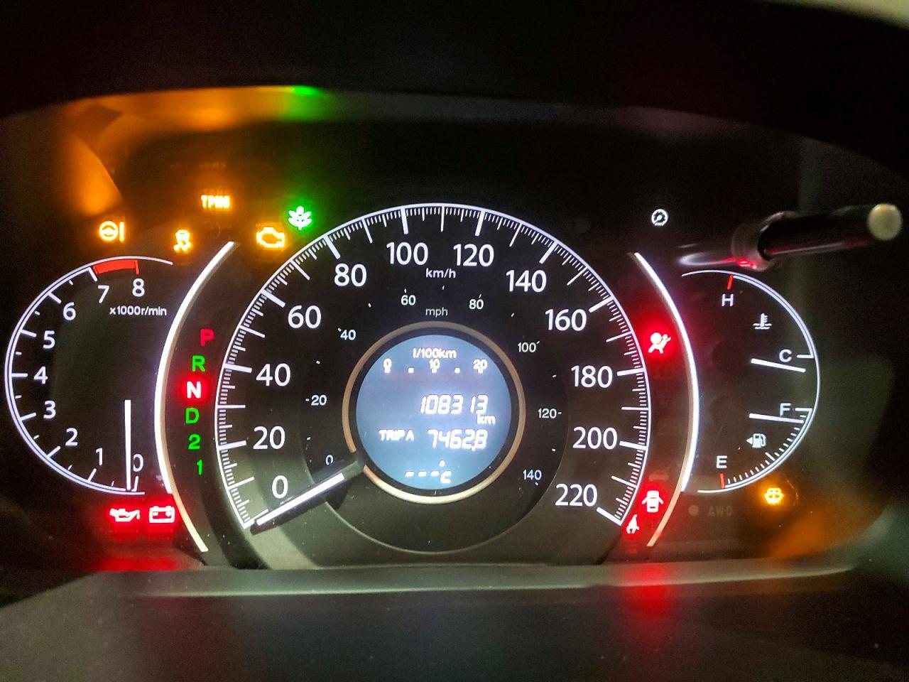 2012 Honda Cr-v Touring