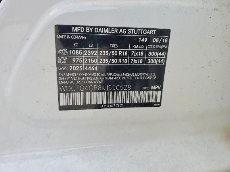 2019 Mercedes-Benz Gla 250 4matic