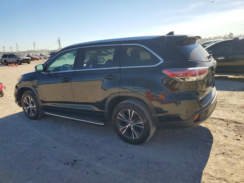 2016 Toyota Highlander xle