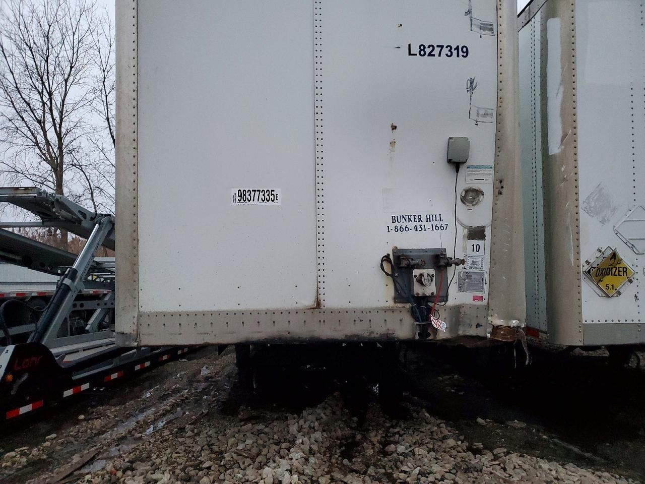 2014 Wabash Dvdbhpc dry van Trailer