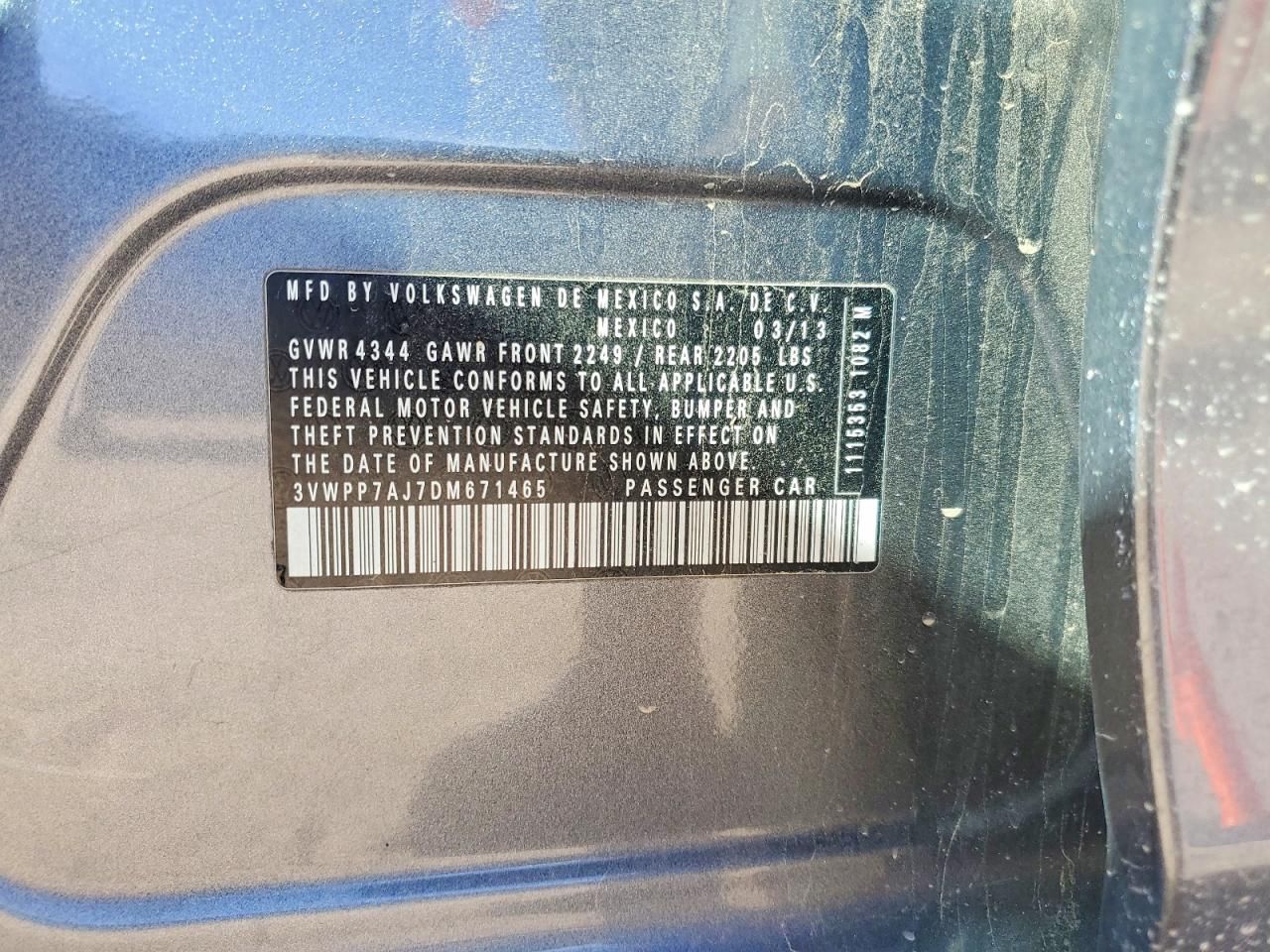 2013 Volkswagen Jetta s