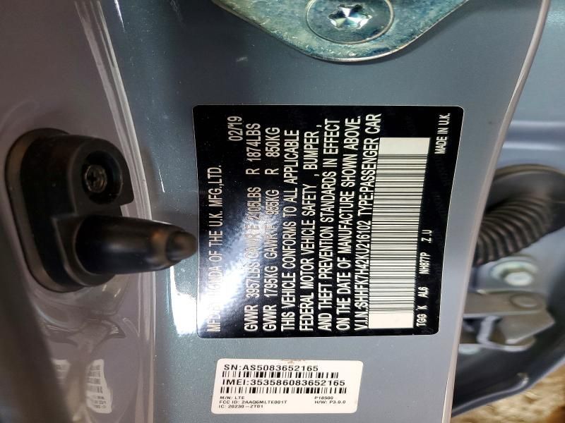 2019 Honda Civic Sport