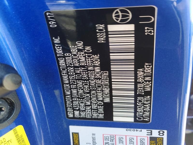 2018 Toyota C-hr xle