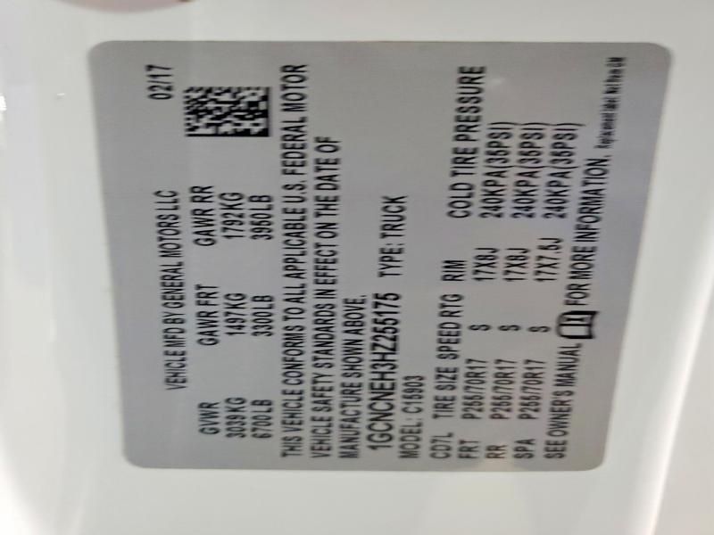 2017 Chevrolet Silverado C1500