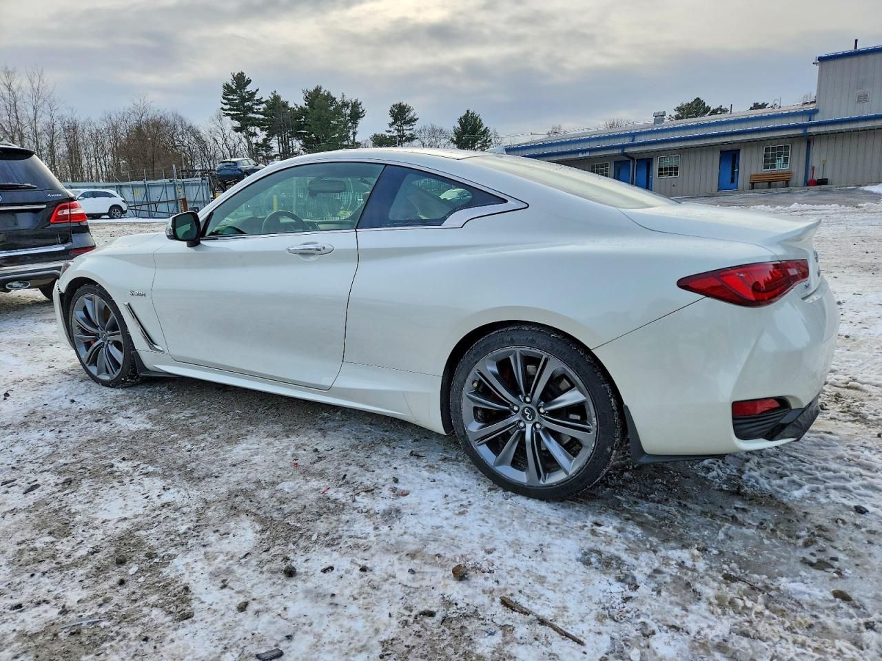 2018 Infiniti Q60 red Sport 400