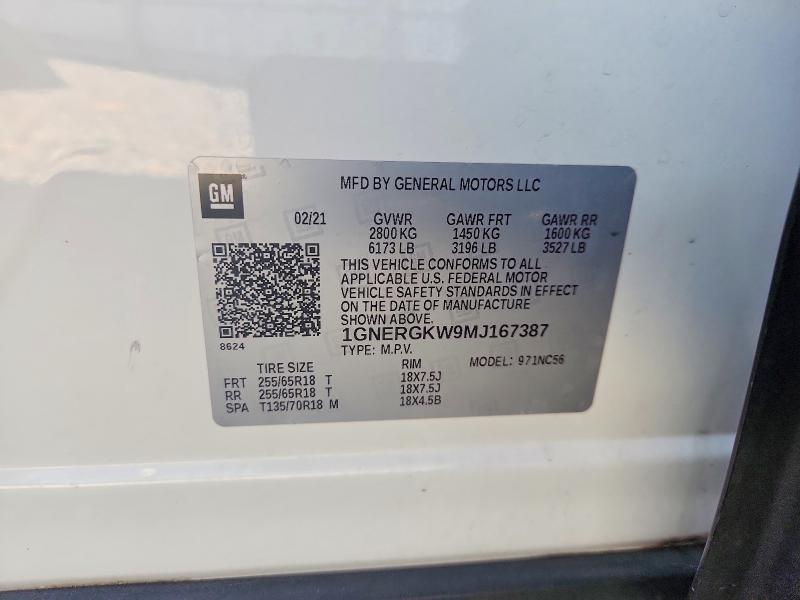 2021 Chevrolet Traverse lt