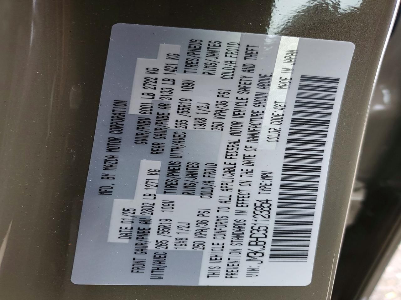 2025 Mazda Cx-70 Preferred