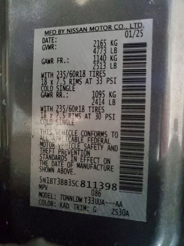 2025 Nissan Rogue sv