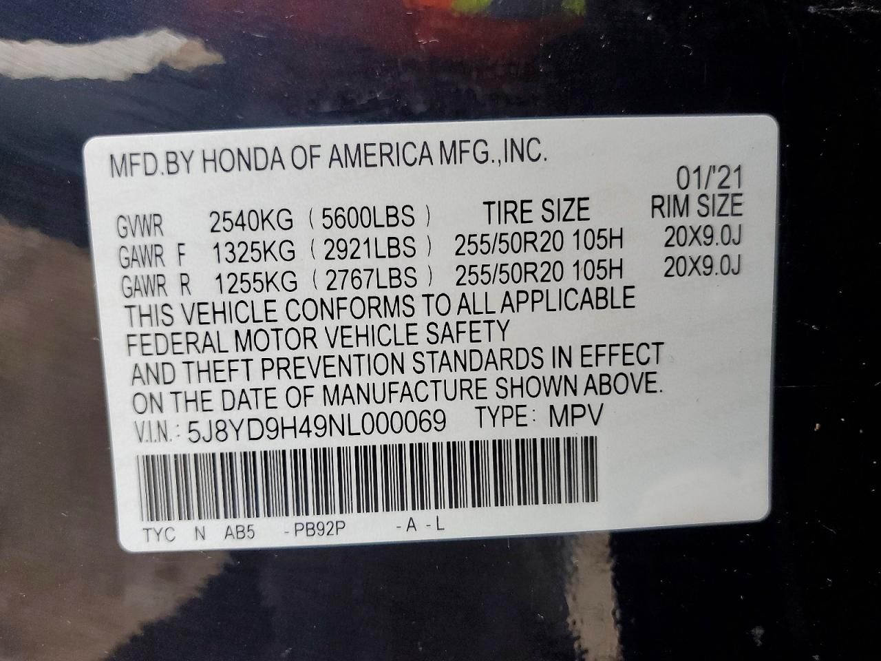 2022 Acura Mdx Technology