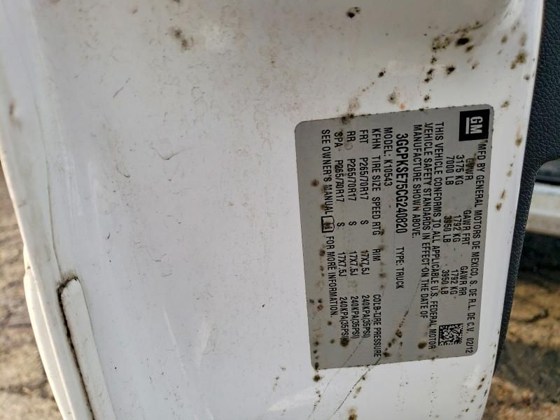 2012 Chevrolet Silverado K1500 lt