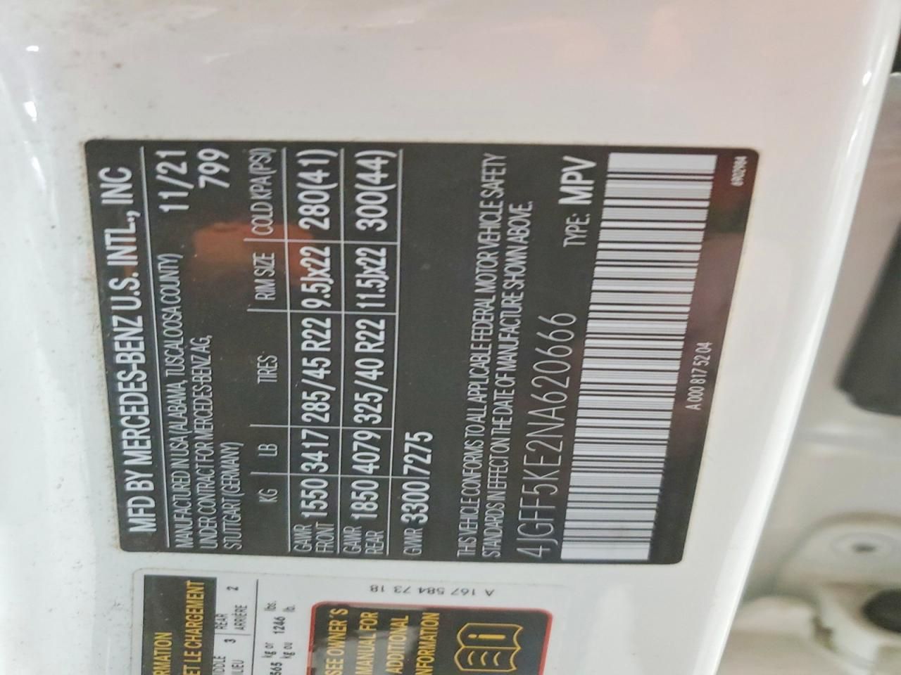 2022 Mercedes-Benz Gls 450 4matic