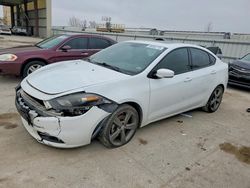 Dodge Dart salvage cars for sale: 2015 Dodge Dart gt