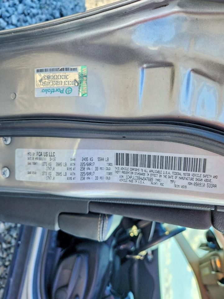 2017 Jeep Cherokee Latitude