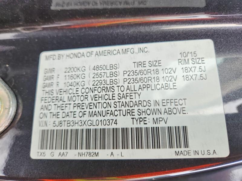 2016 Acura RDX