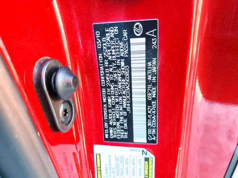 2010 Lexus Is 350