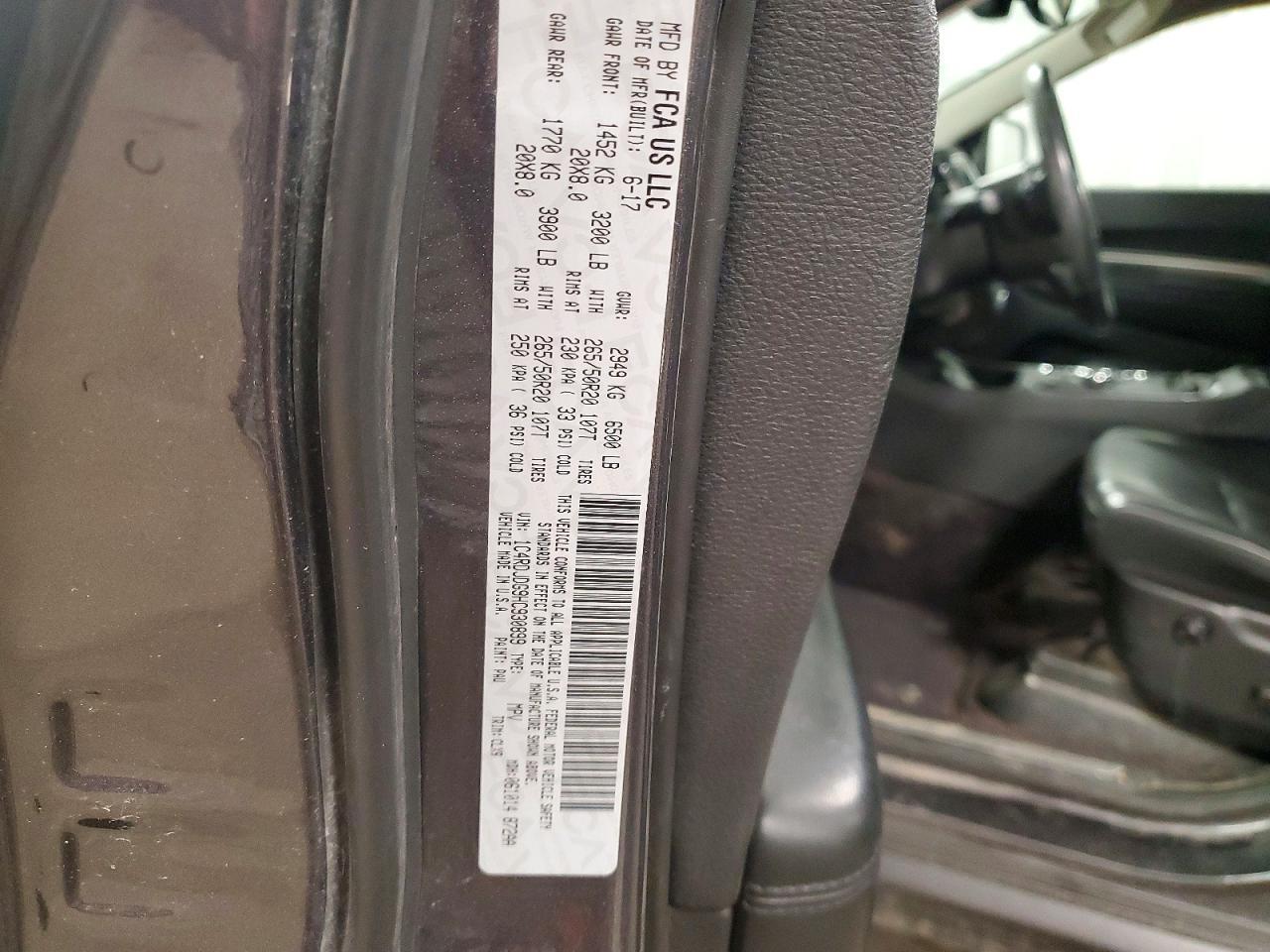 2017 Dodge Durango gt