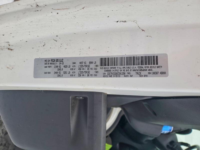 2019 Dodge Ram Promaster 2500 Utility / Service van