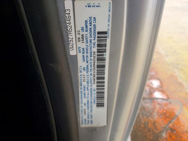 2002 Volkswagen New Beetle gls