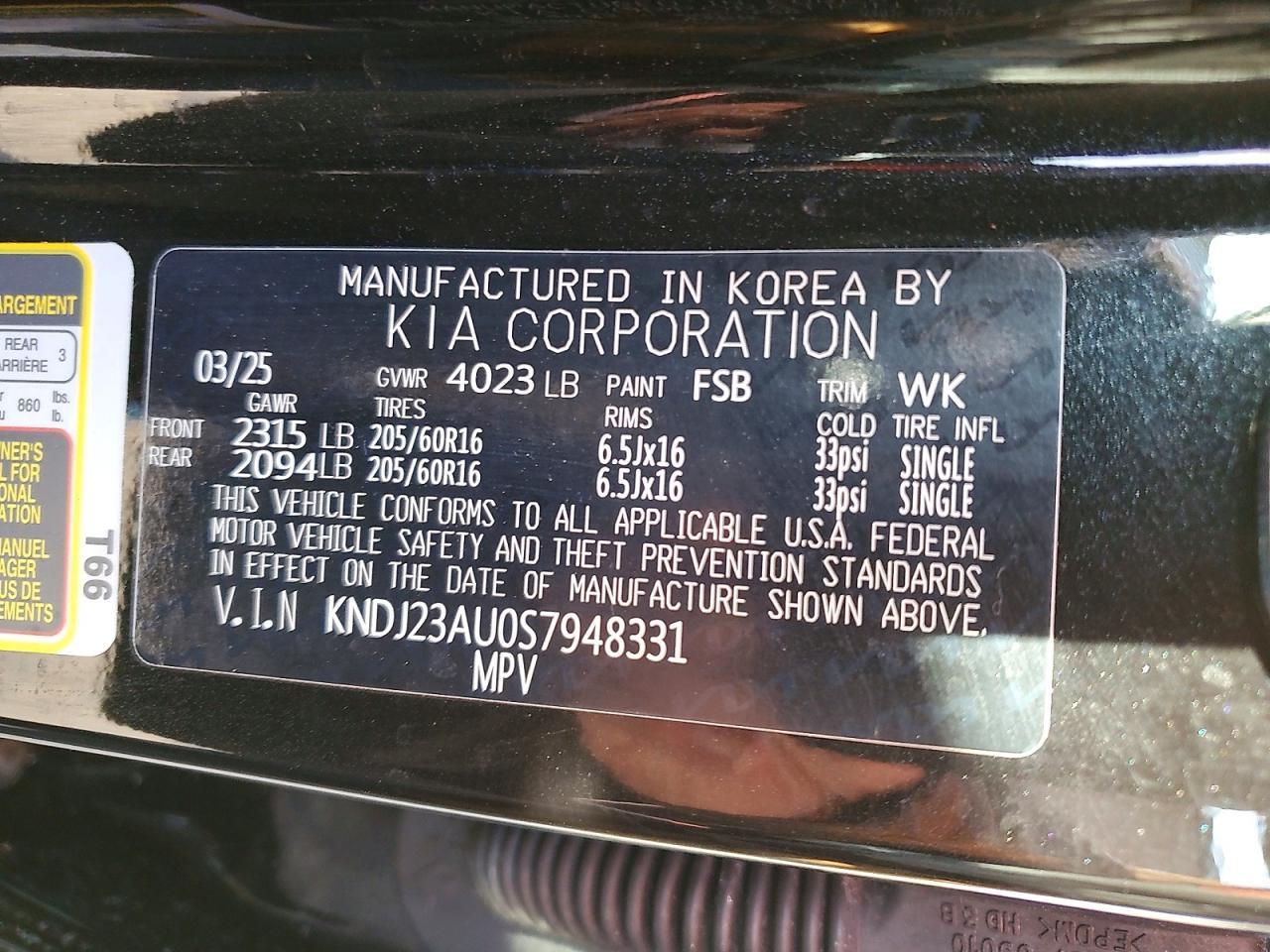 2025 KIA Soul lx