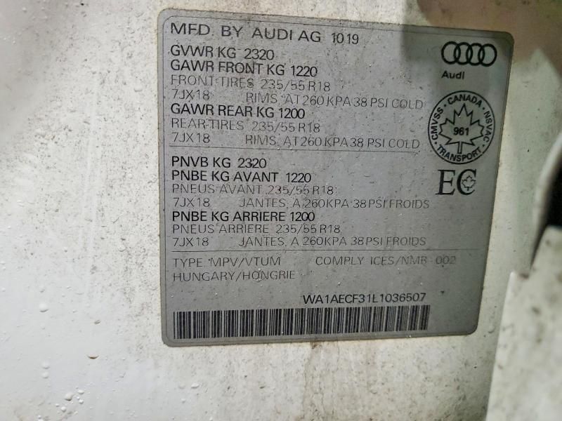 2020 Audi Q3 Premium