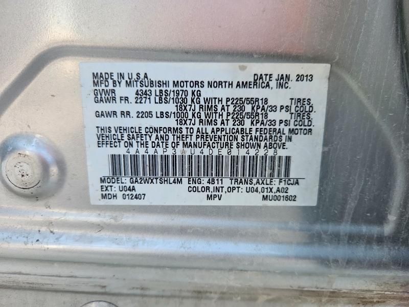 2013 Mitsubishi Outlander Sport es