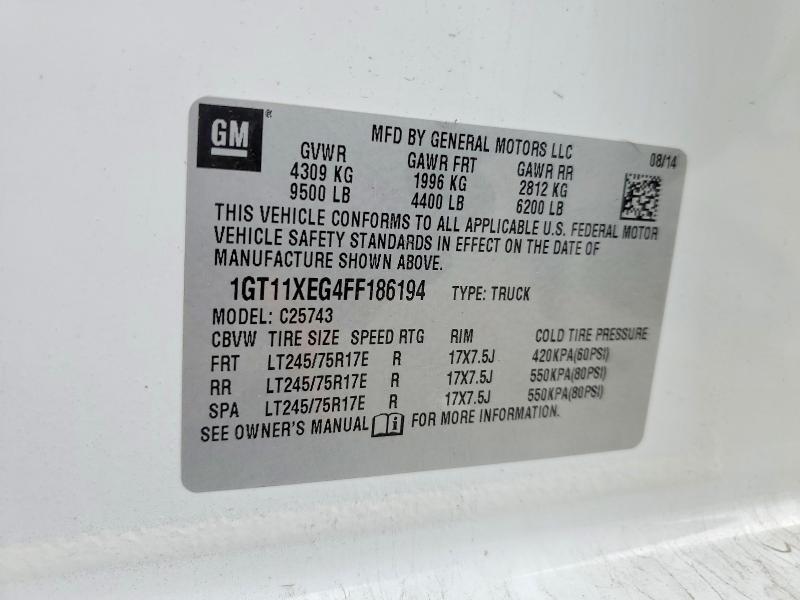 2015 GMC Sierra C2500 Heavy Duty