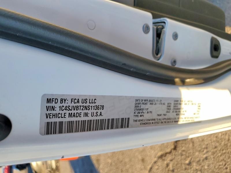 2022 Jeep Wagoneer Series ii