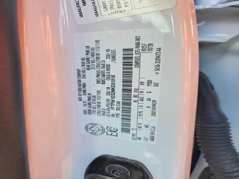 2021 Ford F150 Supercrew