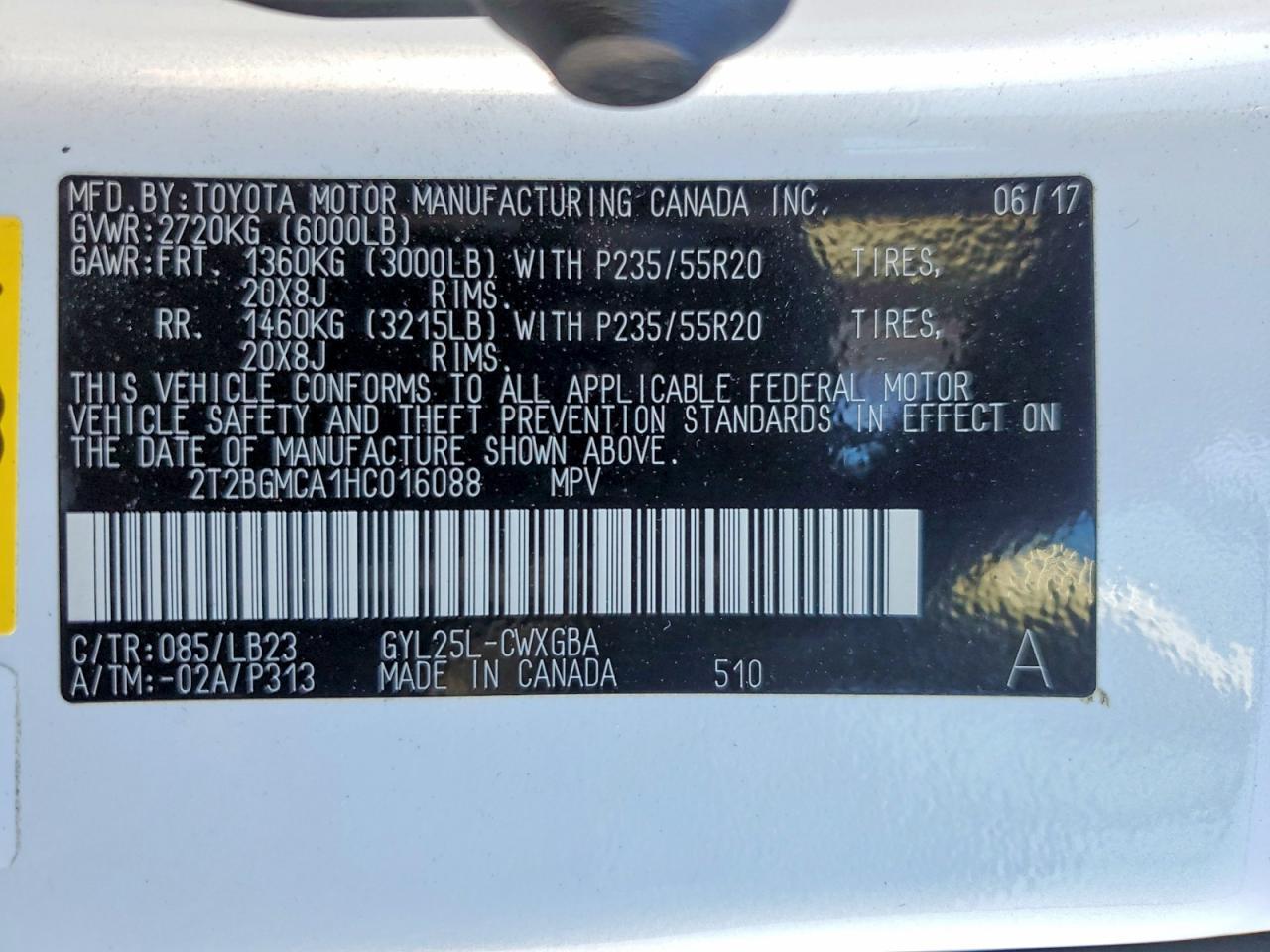 2017 Lexus Rx 450h Base