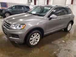 Salvage cars for sale from Copart Ham Lake, MN: 2014 Volkswagen Touareg V6 tdi