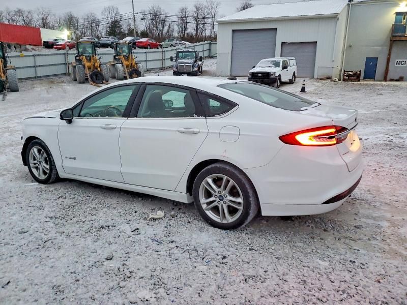2018 Ford Fusion se Hybrid
