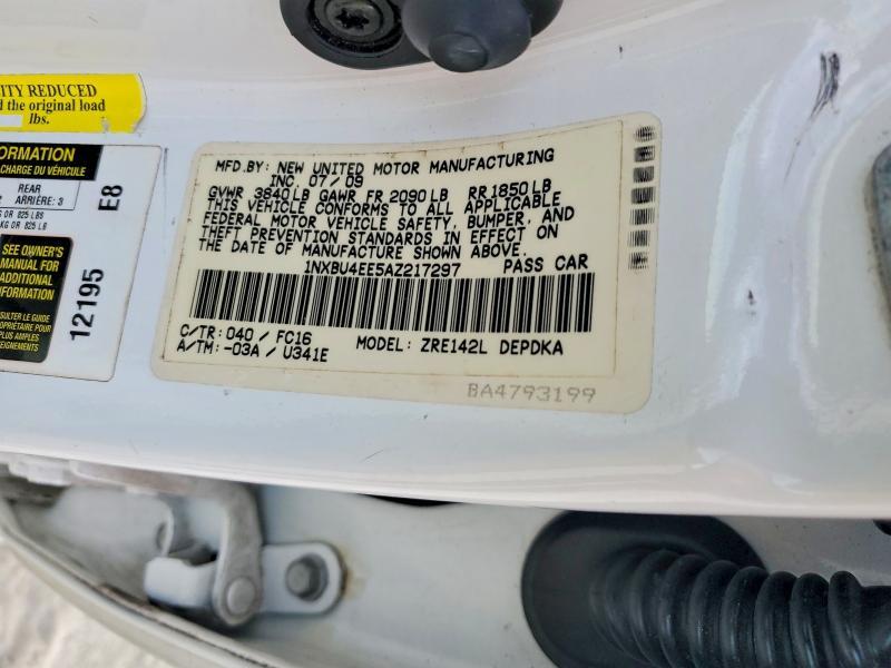 2010 Toyota Corolla Base