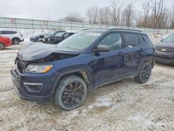 Jeep Compass salvage cars for sale: 2021 Jeep Compass 80th Edition