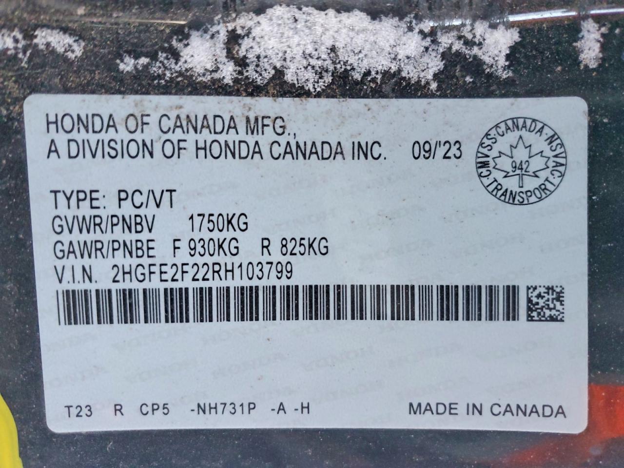 2024 Honda Civic lx