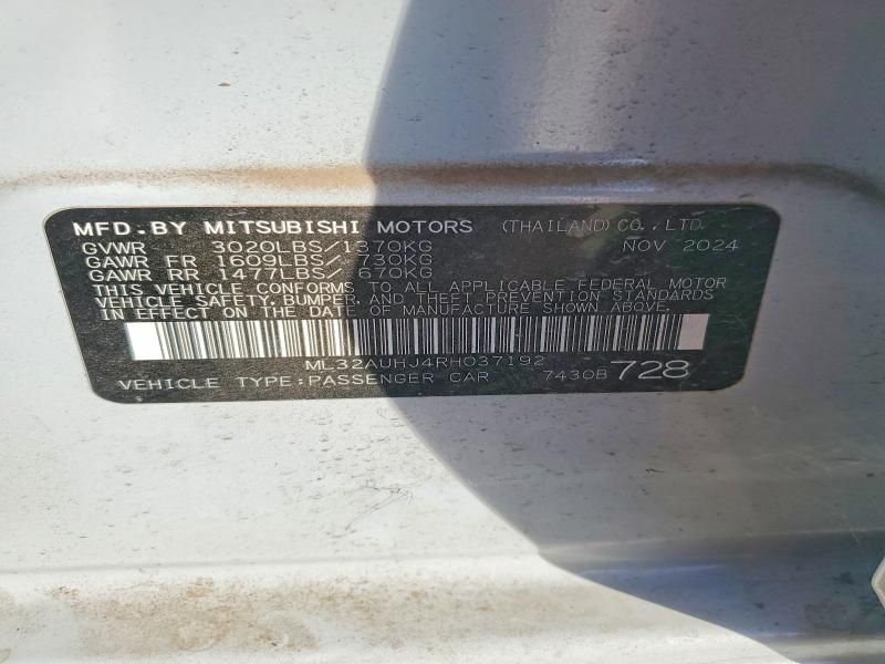 2024 Mitsubishi Mirage es