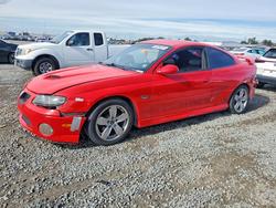 Salvage cars for sale from Copart San Diego, CA: 2005 Pontiac GTO