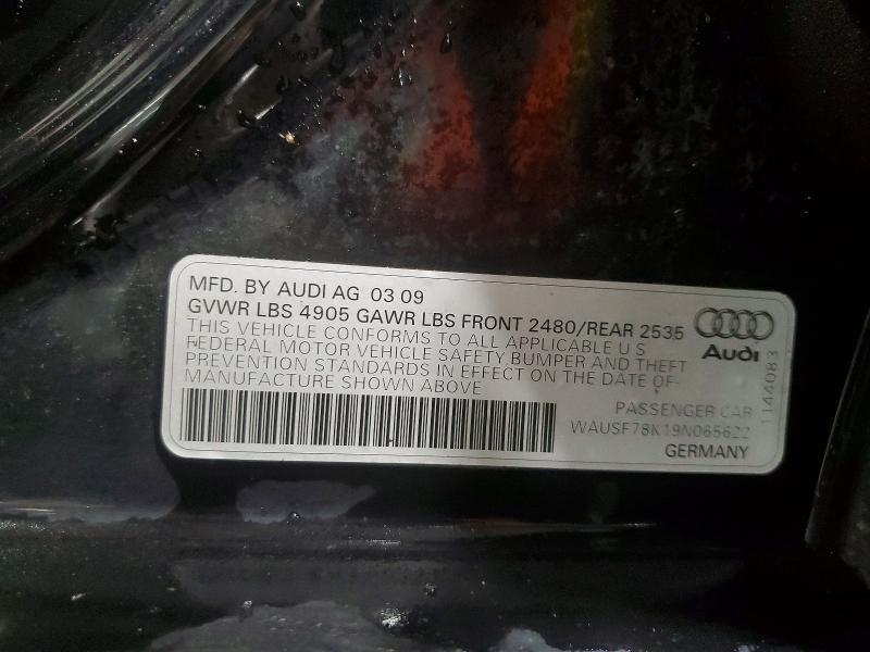 2009 Audi A4 Premium Plus
