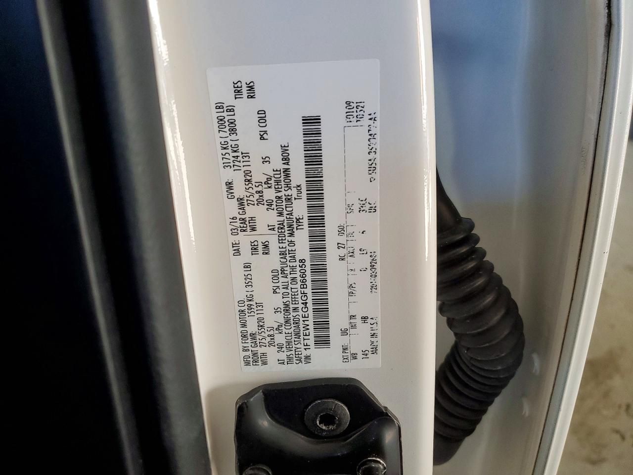 2016 Ford F150 Supercrew