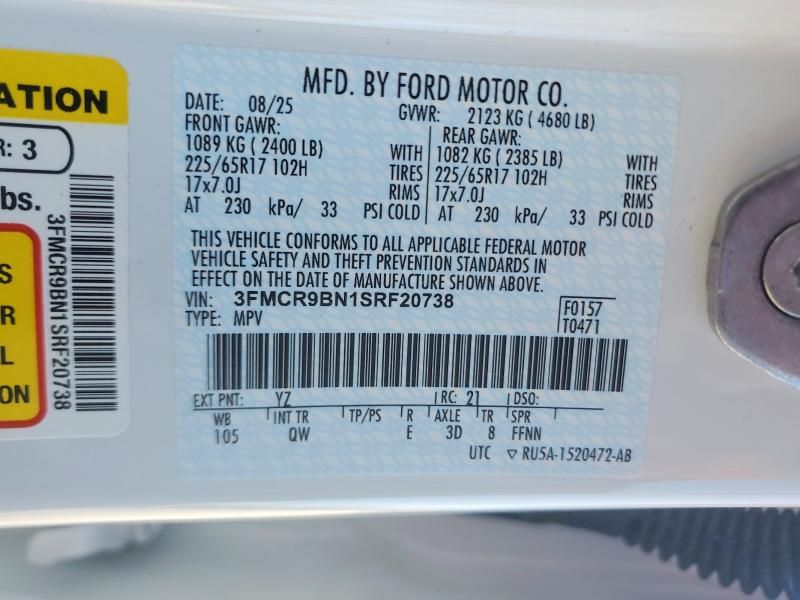 2025 Ford Bronco Sport big Bend