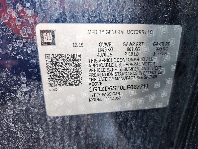 2020 Chevrolet Malibu lt