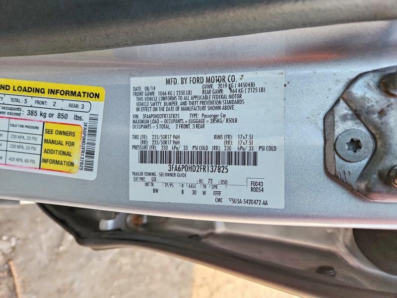 2015 Ford Fusion se